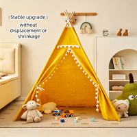 Tente Tipi pour Enfants, Tentes de Jeu pour Filles et Garçons, Tente de Pyjama Party avec Pompons