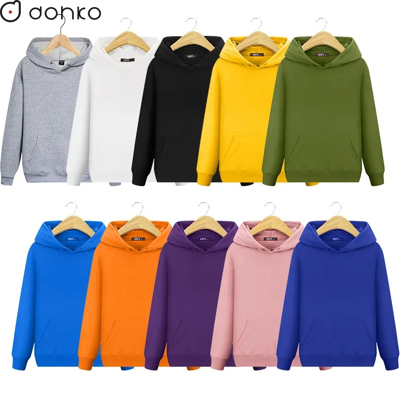 custom durable cotton polyester hoodies