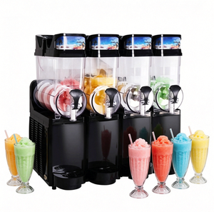 Distributeur <span class=keywords><strong>de</strong></span> boissons compact commercial avec tour à bière et machine à slush à 4 robinets pour bars et cafés – Écologique - Product Image 6
