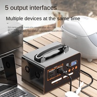 Alimentatore Portatile MPPT per Esterni con Batteria agli Ioni di Litio 220V, Grande Capacità per Casa, Viaggi, Campeggio, Emergenze