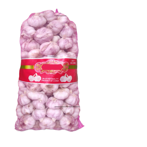 Sacs tissés transparents avec bords roses - Robustes pour le stockage et le transport des agrumes à l'agriculture - Product Image 1