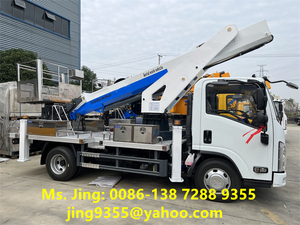 ISUZU KV100 4X2 Euro 6 Diesel Aerial Work Truck 28m/30m Telescopic <strong>Boom</strong> <strong>Lift</strong> Bucket Truck for Street Light Maintenance - Product Image 4