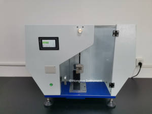 ASTM Kunststoff Industrieller Pendelhammer Charpy-Schlagprüfgerät Charpy-Schlagprüfmaschine Preis HT-1043-5D - Product Image 2