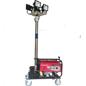 ราคาโรงงาน MO-1200Q เครื่องยนต์ EPA ไฟส่องสว่างเคลื่อนที่แบบพกพา LED สำหรับยานพาหนะฉุกเฉิน พร้อมเสาสูง 6 เมตร และกำลังไฟ 2x1000 วัตต์ - Product Image 2