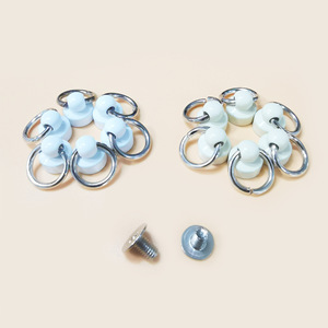 Clavos huecos, remaches, clavos de cabeza, clavos pasantes, hebillas de anillo metálico de 8mm, 7mm, 5.5mm para bolsos, sombreros, mochilas, decorativos - Product Image 2