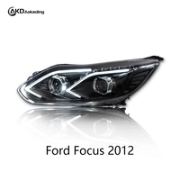AKD para Ford Focus MK3 2012 2013 2014 Faro Delantero Modificado LED Accesorios para Automóviles Faros Delanteros DRL Luz Delantera Lente de Proyector