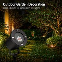 Nouveau module laser rouge et vert, composant de source lumineuse à projection d'étoiles dynamique, pour lampe de jardin extérieure et équipement d'éclairage de scène