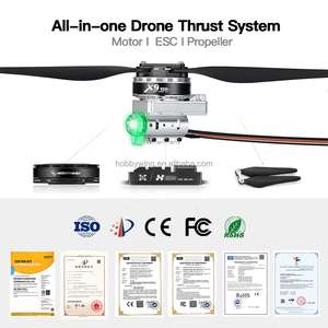 Système d'alimentation Hobbywing X9 9616 110KV 12-14S avec ESC+Hélice+Moteur ComBo pour drones UAV en aluminium fabriqué à Shenzhen, Chine - Product Image 5