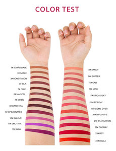 Lápiz Labial al por Mayor, Maquillaje de Belleza, Lápiz Labial Mate Personalizado, de Larga Duración, Resistente al Agua, Antiadherente, de Marca Privada - Product Image 5
