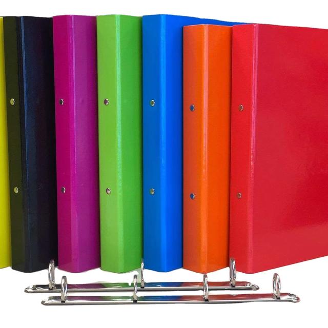 Ring Binder Folder with Three/Four Holes Custom Colors & Sizes High Quality Paper for Office & School Use