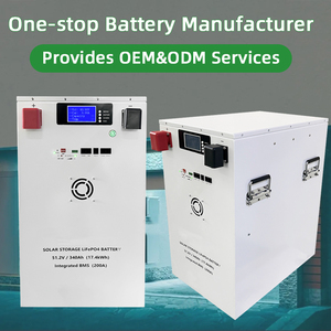 Baterai Lithium Ion Penyimpanan Energi Surya Off Grid LFP 17.4KWh <span class=keywords><strong>48V</strong></span> 51.2V 340Ah dengan BMS 200A dan Sistem CAN RS485 RS232 - Product Image 6