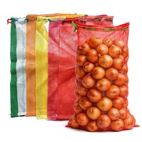 Custom 25kg & 50kg PP Leno Mesh Net <strong>Bags</strong> for Packaging Vegetables Fruits <strong>Onions</strong> Potatoes Firewood for Agriculture Use