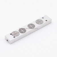 Pièces usinées CNC personnalisées à bas prix, supports de glissières de rail, blocs de roulement carrés, guides linéaires