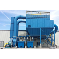 Hocheffizientes 99% Staubkontrollgerät Filterbeutel-Staubabscheider für Zementsilos mit Druckluft-Reinigungssystem