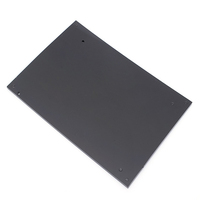 Feuille d'acrylique noire, feuille d'acrylique/PMMA/perspex noire mate givrée, panneau, plaque, feuille d'acrylique noire mate givrée