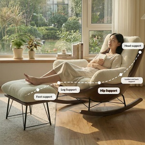 Foldable Lazy Sofa Tatami Floor <b>Cushion</b> Chair with Backrest Portable <b>Small</b> Sofa for Bedroom Bay Window Bed Indoor Relaxation Sea - Product Image 4