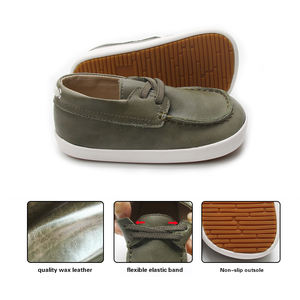 Нескользящая обувь унисекс из натуральной кожи - Product Image 4