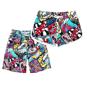 Pantalones Cortos Deportivos de Verano para Hombre, Ecológicos, de Secado Rápido, Estampados, Personalizables, de Poliéster, Estilo Surf, de Cinco Puntos, Personalizables - Product Image 1
