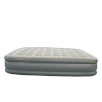 Matelas pneumatique de luxe pleine grandeur avec pompe intégrée bon marché Lit auto-gonflable portable pour l'extérieur Lit gonflé King Size