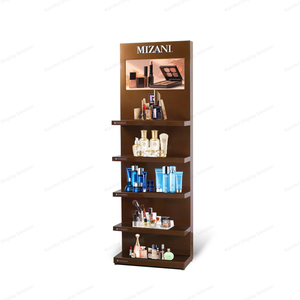 Tùy chỉnh thông minh 5 tầng Salon trang điểm kệ kim loại nước hoa hiển thị đứng cho các cửa hàng làm đẹp - Product Image 6