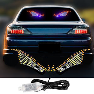 Nueva Lámpara LED de Matriz con Diseño de Ojo de Murciélago, Resistente al Agua, USB 12V 5W, Pantalla de Ojo de Diablo, Luz Decorativa para Auto, Camioneta, SUV - Product Image 5