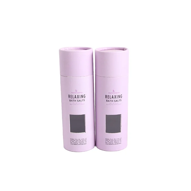 Paper Tube Package With Window Customized Paper Tube Packaging