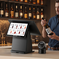 POS-терминал Scangle D2 с двумя экранами и принтером 80 мм для систем Windows