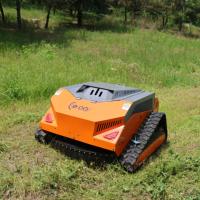 Tondeuse à gazon intelligente multifonctionnelle tout-terrain à essence et électrique télécommandée pour le désherbage agricole