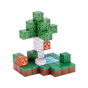 Cubo Magnetico Personalizzato My World Game Blocks Set con Motivi Multipli in Plastica Certificato EN71 Magneti da 3,3mm Guangdong 14x18x5cm - Product Image 6