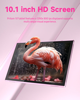 Tablette PC Android 15 intelligente de 10,1 pouces avec écran tactile capacitif Wi-Fi, nouvelle version 8 Go de RAM, 32 Go de ROM
