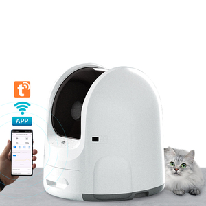 Autolimpieza inteligente Extra grande Envío gratuito App UV Catit Caja de arena inteligente automática para gatos autolimpieza para gatos - Product Image 1