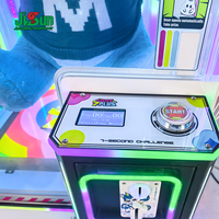 Machine de jeu d'arcade Lucky Time en métal et plastique, garantie 1 an, prix usine pour centre de jeux, système électronique, emballage premium