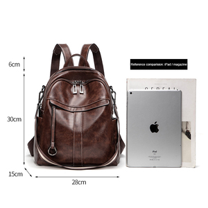 Zaino piccolo da <span class=keywords><strong>donna</strong></span> nuova moda versatile zaino di grande capacità in morbida pelle europea e americana INS fashion - Product Image 4