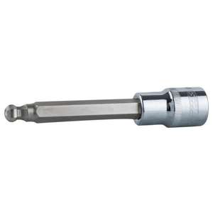 KS TOOLS - 918.1774 1/2 ''CHROME plus Douille hexagonale avec embout sphérique, long (mm) - EAN 4042146359624 HAND SOCKETS 1/2" - Product Image 1