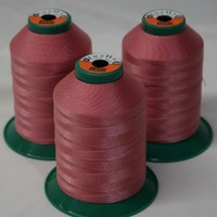 Deri dikiş için 150d/3 210d/2 yüksek mukavemetli % 100% Polyester Filament dikiş ipliği