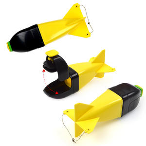 Nids de carpe Mangeoire à appâts pour poissons Lanceur de flotteur à <span class=keywords><strong>cage</strong></span> en plomb avec conteneur à particules Fabricant d'appâts artificiels - Product Image 2