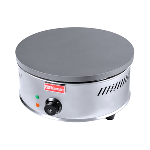 Máquina eléctrica para hacer crepes <span class=keywords><strong>de</strong></span> mesa <span class=keywords><strong>de</strong></span> estilo redondo antiadherente para equipos <span class=keywords><strong>de</strong></span> catering <span class=keywords><strong>de</strong></span> panadería hecha con agua - Product Image 1