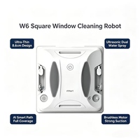 Robot lave-vitres FMART W6 en promotion – Aspiration 3800 Pa, ultra-plat 8,6 cm, 1,25 kg – Idéal appartement, hôtel, balcon