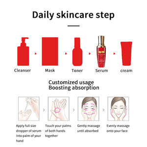 天然オーガニック液体フェイシャルセラム　アンチエイジング保湿・引き締め・美白　敏感肌用フェイストリートメント - Product Image 4