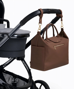 Sacs à couches tendance sur mesure, imperméables, portables, en cuir de qualité supérieure, sacs à langer pour bébé, sacs à couches pour <span class=keywords><strong>maman</strong></span>, grande capacité, pour bébés - Product Image 1