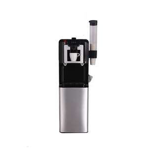 Dispensador eléctrico de agua fría y caliente de acero inoxidable con cafetera semiautomática para uso doméstico y hotelero - Product Image 1