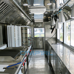 CAMPTRL Remorque alimentaire économique de 16 pieds, stand de restauration portable, boutique mobile pour hot-dogs, café, glaces, desserts, camion de cuisine - Product Image 5
