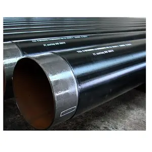 API 5L Seamless Steel Tubes for ASTM A106 Gr. B with Bevel and blacking painting pipe