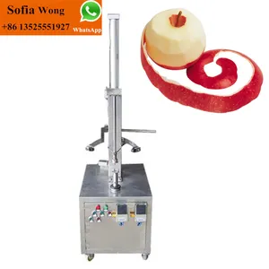 Grande 250 pcs/h Double Head Pumpkin Peeling Máquina/Toranja Peeler Máquina Automática/Peeling Máquina de Frutas e Vegetais