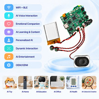 Module de jouet compagnon IA AISK, réveil vocal, service IA cloud intelligent pour questions et réponses, support de fabrication OEM pour robots IA / jouets IA Plus