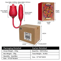 Vibrateur lingual féminin en stock entrepôt US, jouet sexuel oral pour femme, 10 modes de stimulation, vibromasseur dildo vibrant, jouets sexuels féminins