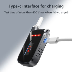 एयरसेंस H3 औद्योगिक 0.02 मिलीग्राम/एल मिनट का पता लगाने 1 साल की वारंटी वन-बटन ऑपरेशन पोर्टेबल अल्कोहल परीक्षक - Product Image 3