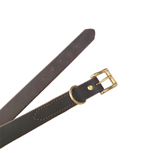 <span class=keywords><strong>Collar</strong></span> de Adiestramiento para Perros de Caza, de Cuero Sólido, Personalizable, al por Mayor, con Correa, Impermeable, para Pitbull, para Todas las Estaciones, Simple, con Remaches, Suave - Product Image 2