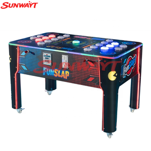Machine de jeu d'arcade interactive 2 joueurs Naughty Bean Hit Hammer, populaire et très demandée, pour centre d'amusement intérieur et défi en arène - Product Image 3