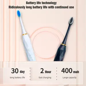 Sonic Toothbrush Electric For Adult Smart Rechargeable Toothbrush With 4 Psc Soft Bristles Electric Toothbrush Teeth Cleaning